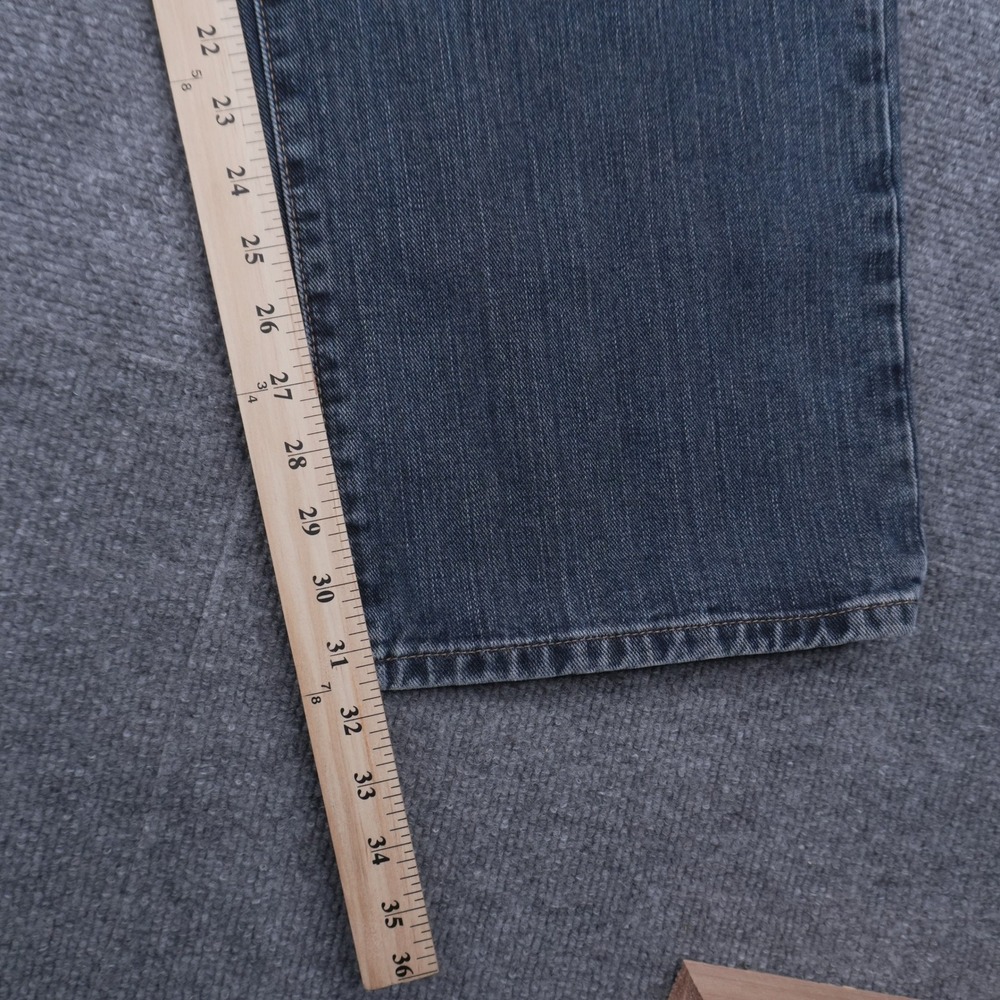 Eddie Bauer Relaxed Fit Jeans Mens 40x32 Blue Medium Wash Denim Cotton 1920 - Picture 8 of 10
